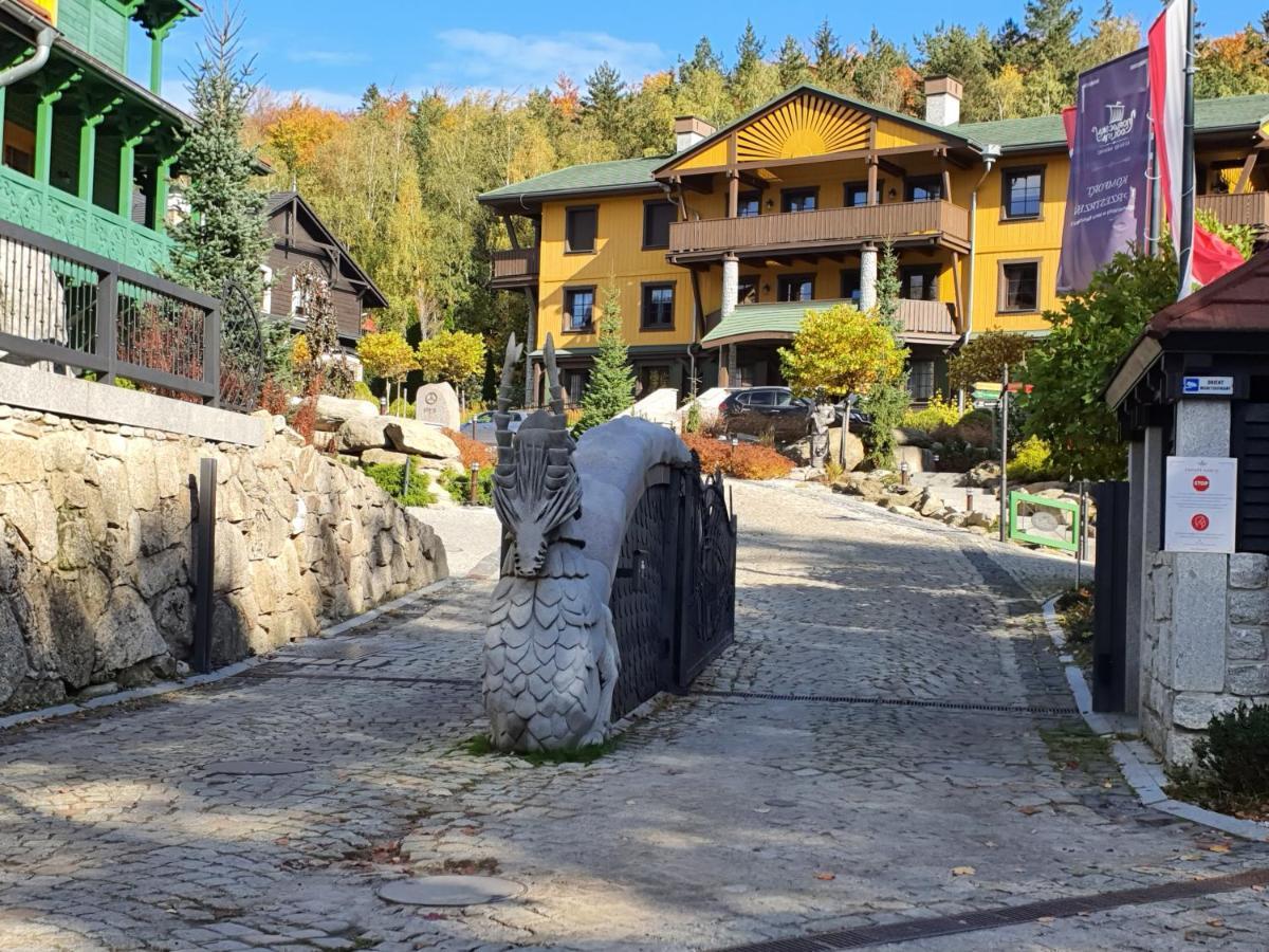 Dolina Wikingow 2-Poziomowy Apartament W Norweskiej Dolinie Z Dwoma Balkonami I Dostepem Do Strefy Wellness Szklarska Poręba Esterno foto