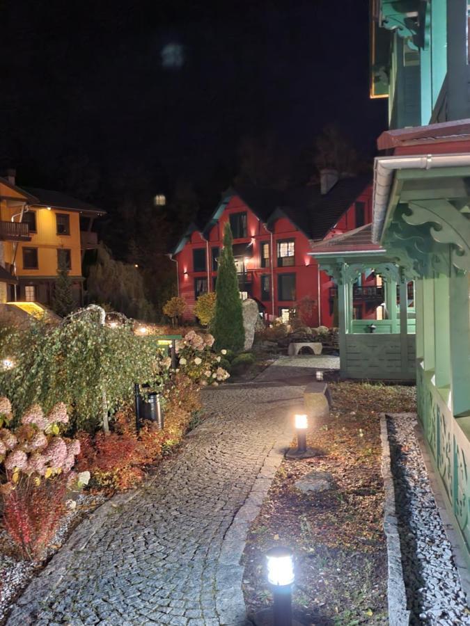 Dolina Wikingow 2-Poziomowy Apartament W Norweskiej Dolinie Z Dwoma Balkonami I Dostepem Do Strefy Wellness Szklarska Poręba Esterno foto